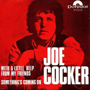 Joe Cocker – With A Little Help From My Friends (1968, Red sleeve