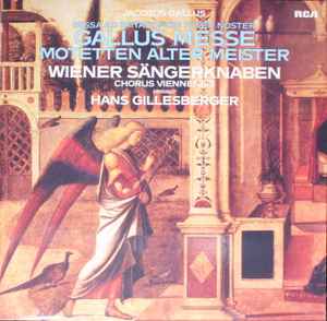 Jacobus Gallus - Missa Ad Imitationem Pater Noster - Gallus Messe - Motetten Alter Meister album cover