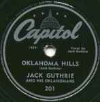 Cover of Oklahoma Hills / I'm A Brandin' My Darlin' With My Heart, 1945, Shellac