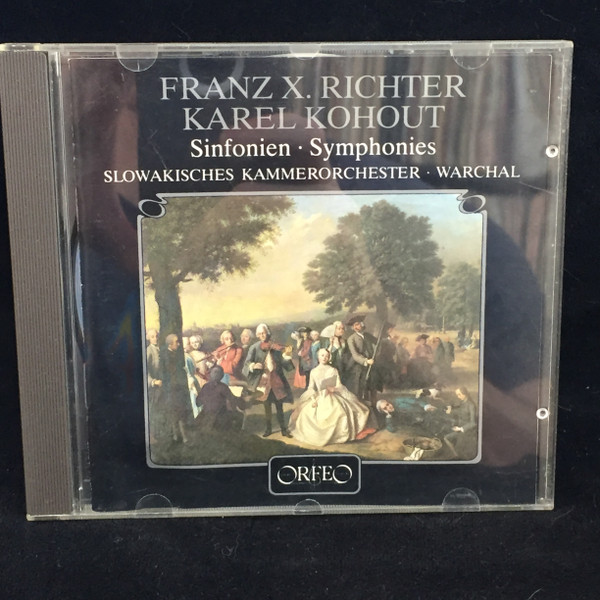 descargar álbum Franz Xaver Richter, Karel Kohout - Symphonies