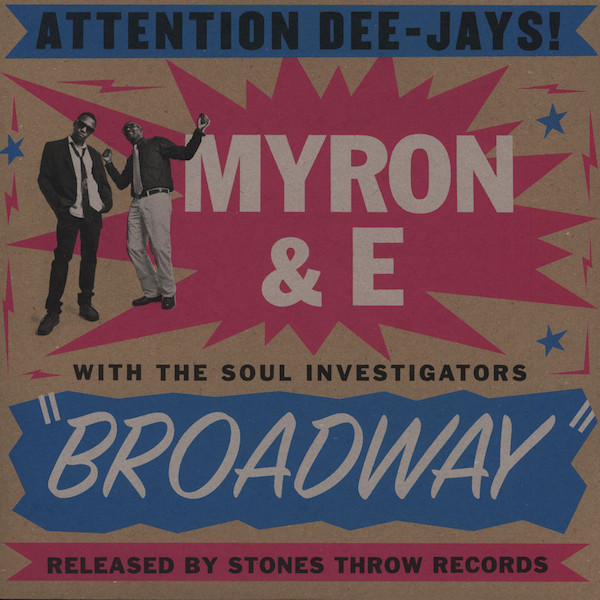 Myron & E With The Soul Investigators – Broadway (2013, Vinyl