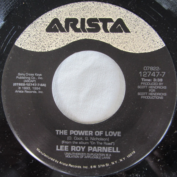 lataa albumi Lee Roy Parnell - The Power Of Love Straight And Narrow