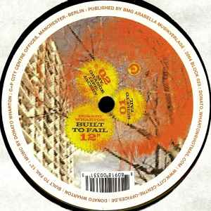 Donato Wharton - Built To Fail EP album cover