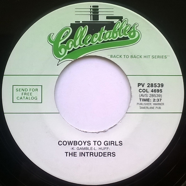 The Intruders - 1968 - Cowboys To Girls Free Download