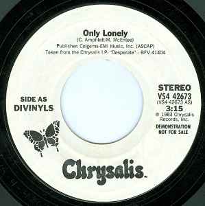 Divinyls - Only Lonely album cover