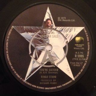 Ringo Starr – You're Sixteen (1974, Vinyl) - Discogs
