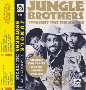 Jungle Brothers – Straight Out The Jungle (1988, Cassette) - Discogs