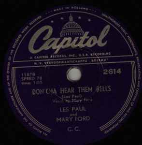 Les Paul & Mary Ford - Don'cha Hear Them Bells / The Kangaroo album cover