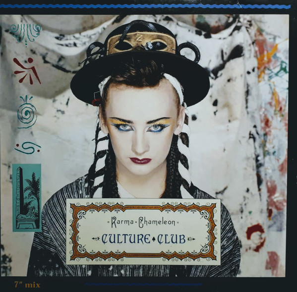 Culture Club – Karma Chameleon / I'll Tumble 4 Ya (1983, Vinyl 
