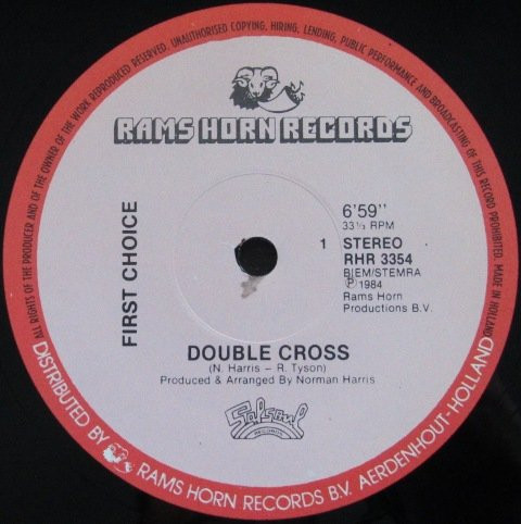 First Choice - Double Cross | Releases | Discogs