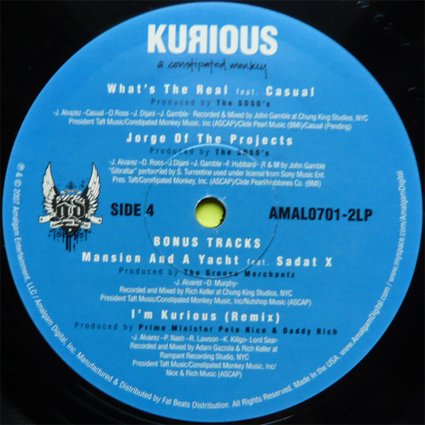 Kurious - A Constipated Monkey | Releases | Discogs