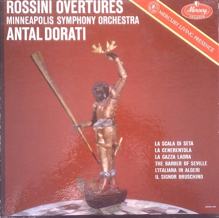 Rossini, Minneapolis Symphony Orchestra, Antal Dorati – Overtures