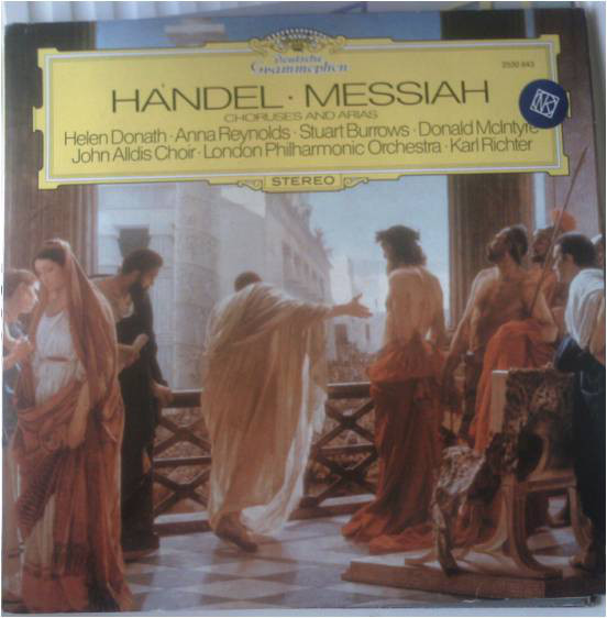 Handel – Messiah - Choruses And Arias (1973, Vinyl) - Discogs