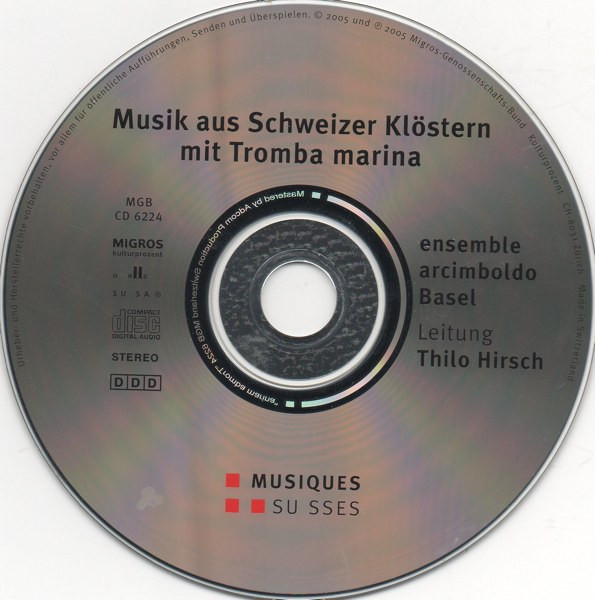 ladda ner album Various - Musik Aus Schweizer Klöstern Mit Tromba Marina