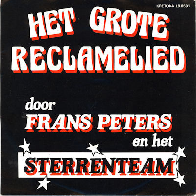 last ned album Frans Peters & Het Sterrenteam - Het Grote Reklamelied