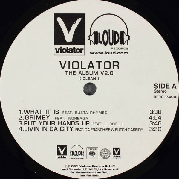 Violator The Album V2.0 (2001, Clean, Vinyl) - Discogs