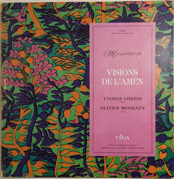 descargar álbum Messiaen, Yvonne Loriod - Visions De LAmen