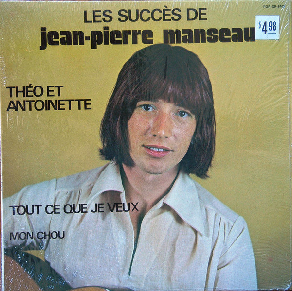 Jean-Pierre Manseau - Les Succès De Jean-Pierre Manseau | PGP (OR-2405) - main