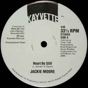 Jackie Moore – Heart Be Still / Singing Funky Music Turns Me On