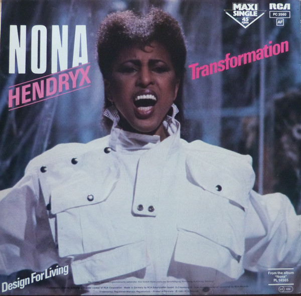 Nona Hendryx – Transformation (1983, Vinyl) - Discogs