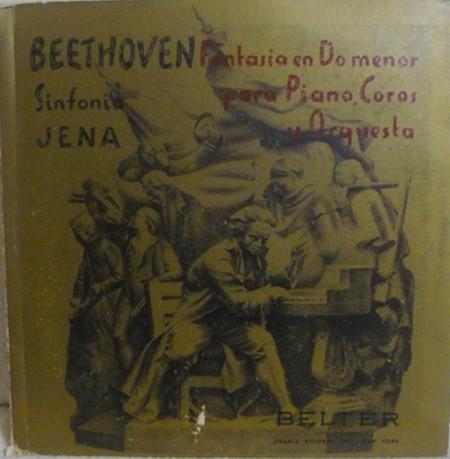 Album herunterladen Beethoven - Sinfonía Jena Fantasía En Do Menor Para Piano Y Orquesta