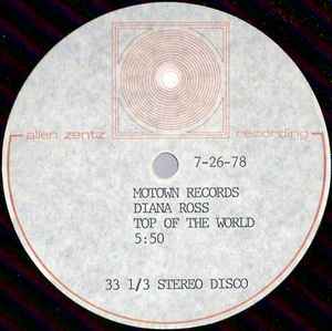 Diana Ross - Top Of The World album cover