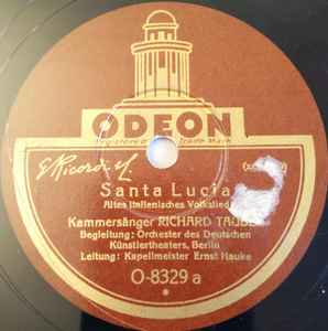 Richard Tauber - Santa Lucia / Meine Sonne album cover