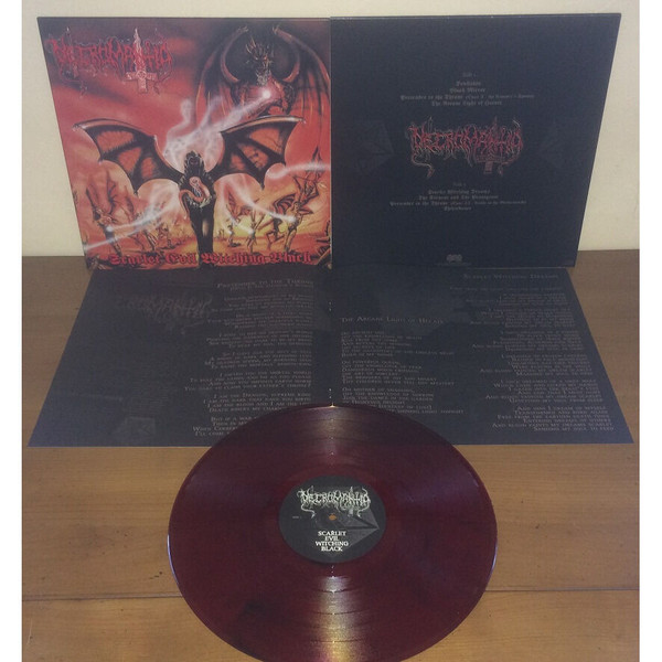 Necromantia – Scarlet Evil Witching Black (2022, Red/Black Marbled ...
