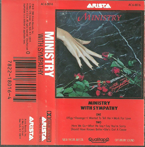 Ministry – With Sympathy (1985, Cassette) - Discogs