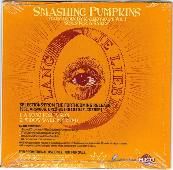 Smashing Pumpkins – Teargarden By Kaleidyscope Vol. 1 'Songs For A
