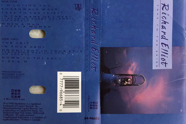 Richard Elliot – Take To The Skies (1989, Cassette) - Discogs