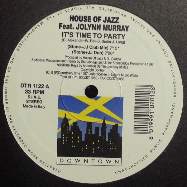 Album herunterladen House Of Jazz Feat Jolynn Murray - Its Time To Party