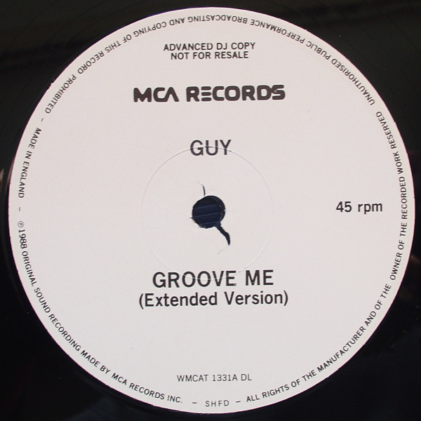 Guy – Groove Me (1989, Vinyl) - Discogs