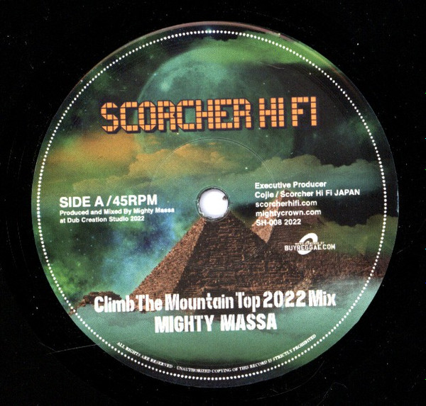 Mighty Massa – Climb The Mountain Top 2022 Mix (2022, Vinyl) - Discogs