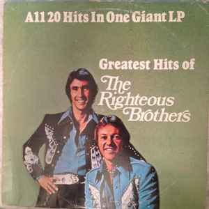 The Righteous Brothers - Greatest Hits Of The Righteous Brothers album cover