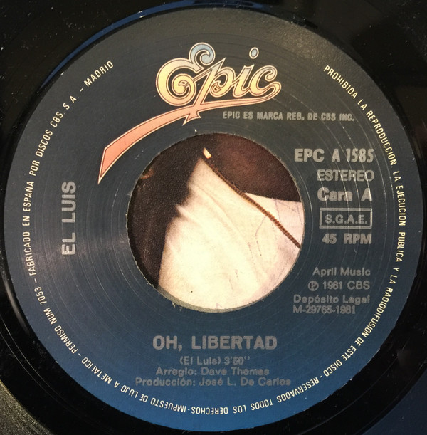Album herunterladen El Luis - Oh Libertad No Me Abandones Señor