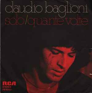 DISCO VINILE 45 GIRI CLAUDIO BAGLIONI SABATO POMERIGGIO ITALY 1975