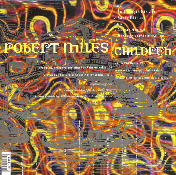 Profesor Tipo delantero Abuelos visitantes Robert Miles – Children (1996, Vinyl) - Discogs