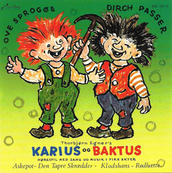 Bage Forfærdeligt hovedpine Various - Karius & Baktus | Releases | Discogs