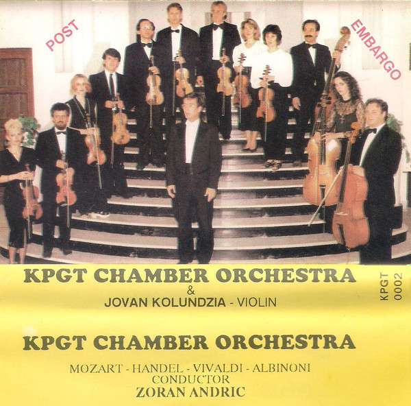 lataa albumi KPGT Chamber Orchestra & Jovan Kolundžija - Post Embargo