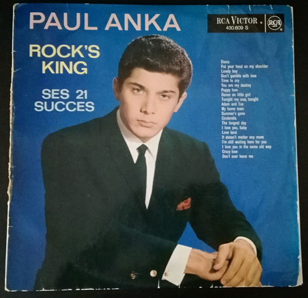 Paul Anka – Paul Anka's 21 Golden Hits (1965, Vinyl) - Discogs