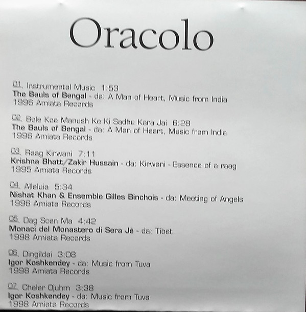descargar álbum Various - Olis Music Oracolo
