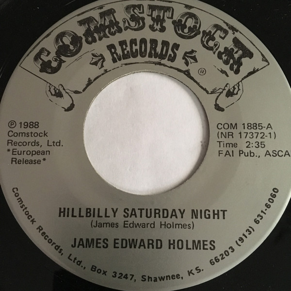 Album herunterladen James Edward Holmes - Hillbilly Saturday Night