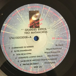 Album herunterladen Trio Matamoros - Grandes Exitos