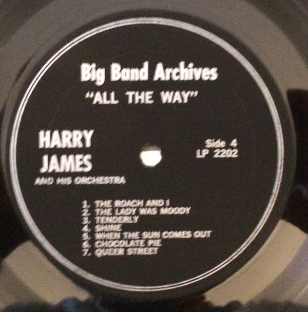 Harry James And His Orchestra - All The Way | Big Band Archives (LP-2202) - 7