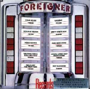 Foreigner - Records album cover