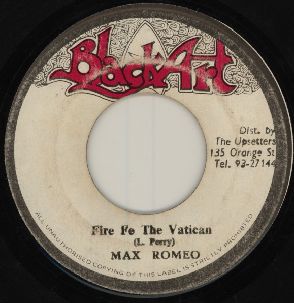 Max Romeo / Jah Lloyd – Fire Fe The Vatican / Leggo (1976, Vinyl