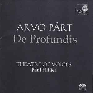 Обложка альбома De Profundis от Arvo Pärt