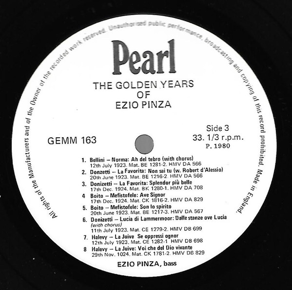 Album herunterladen Ezio Pinza - The Golden Years Of