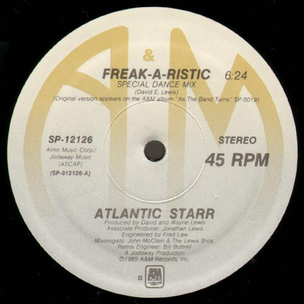 descargar álbum Atlantic Starr - Freak A Ristic